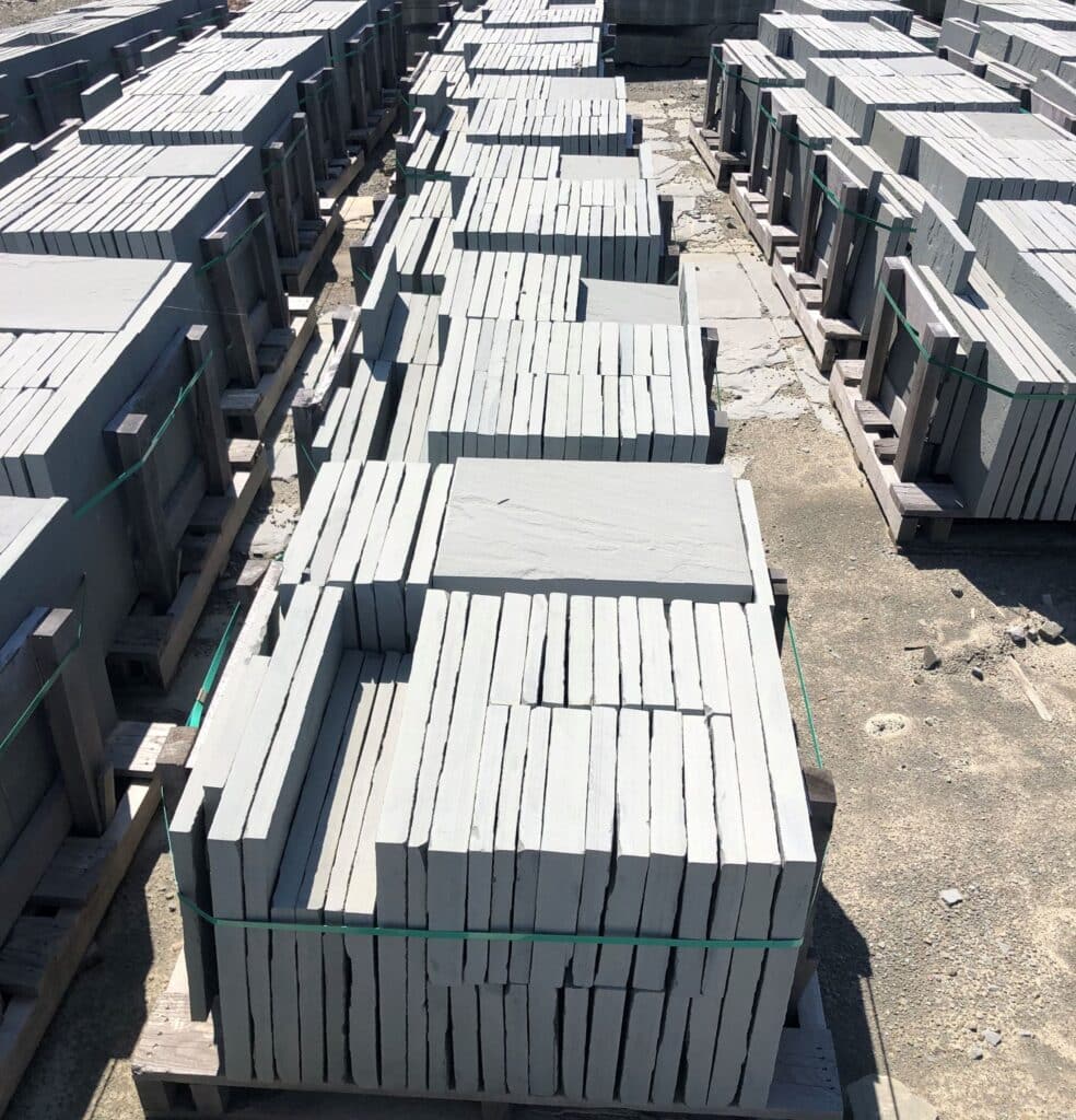 cropped image of large quantity of Balducci stone